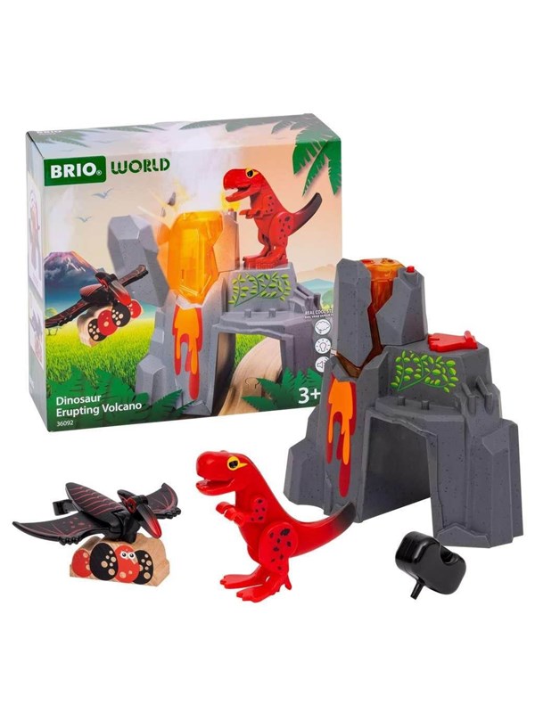 Brio 36092 Dinosaur Erupting Volcano