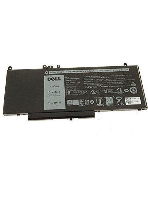 Dell - laptop battery - Li-Ion - 62 Wh / 6MT4T