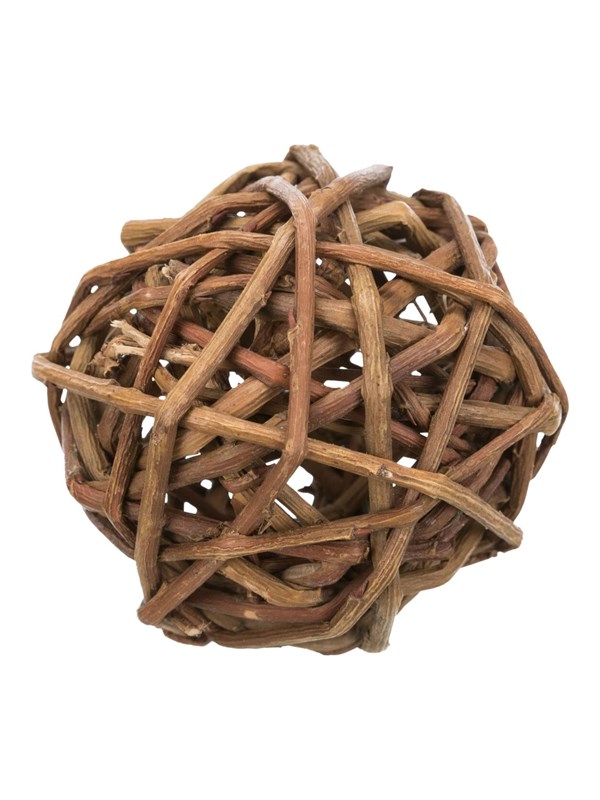 Trixie Flettet Ball Gnagleleke Smådyr 6cm
