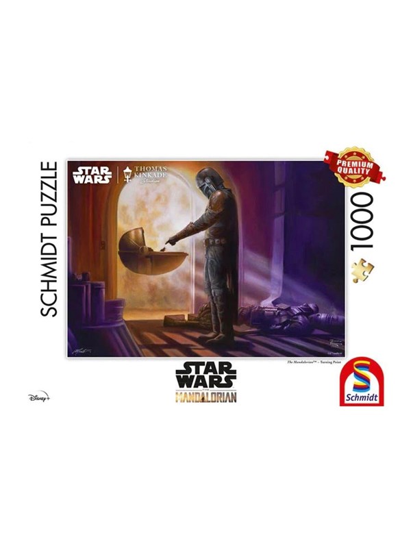 Schmidt Puzzle - Thomas Kinkade: Star Wars The Mandalorian - Turning Point (1000)