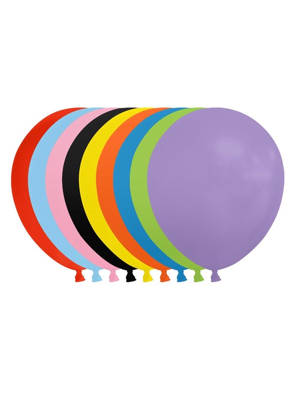 Globos Balloons Mixed Colors 13cm 100pcs.