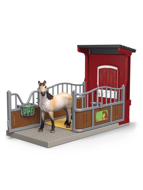 Schleich Farm World Pony Box with Mustang Mare