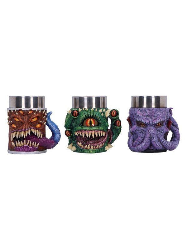 Nemesis Now - Mini Monster - Set of 3 Tiny Tankards 8.8cm - Krus