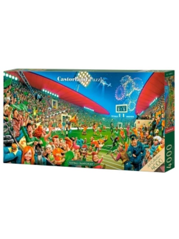 Castorland Fodbold mesterskab 4000 brik