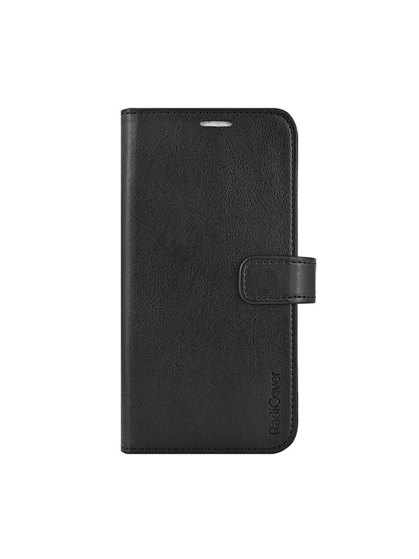 Radicover Wallet Case Anti-Radiation 3 Card RFID Black - iPhone 16 Plus