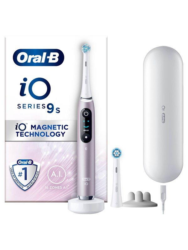 Oral-B Elektrisk tannbørste iO9S Rosa kvarts