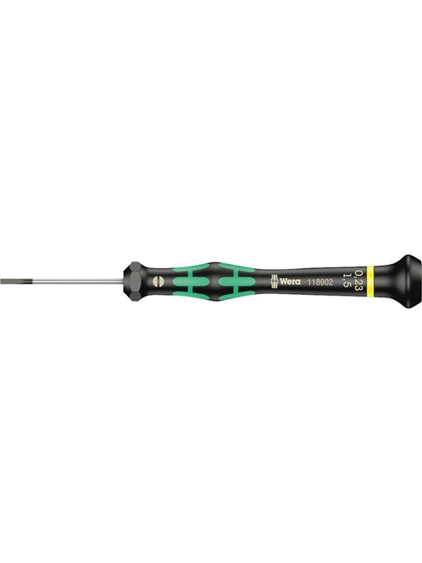 Wera 2035 Screwdriver for slotted screws for electronic applications 0.23 x 1.5 mm