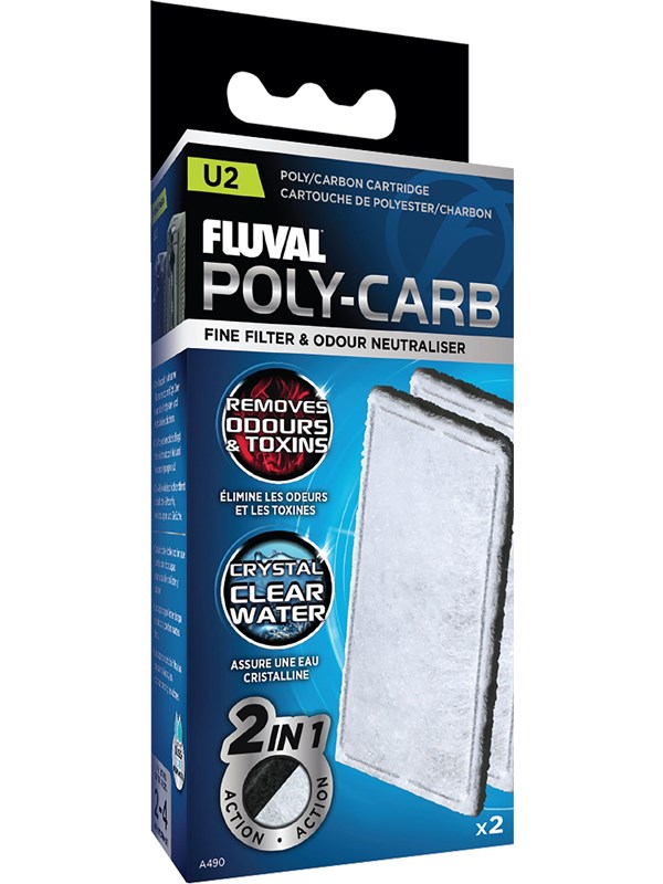 FLUVAL Poly/Carbon Cartridge 2 pack U2