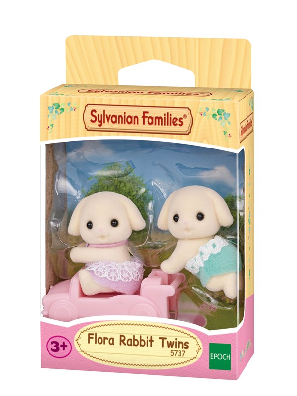 Sylvanian Families Flora Kanin Tvillinger