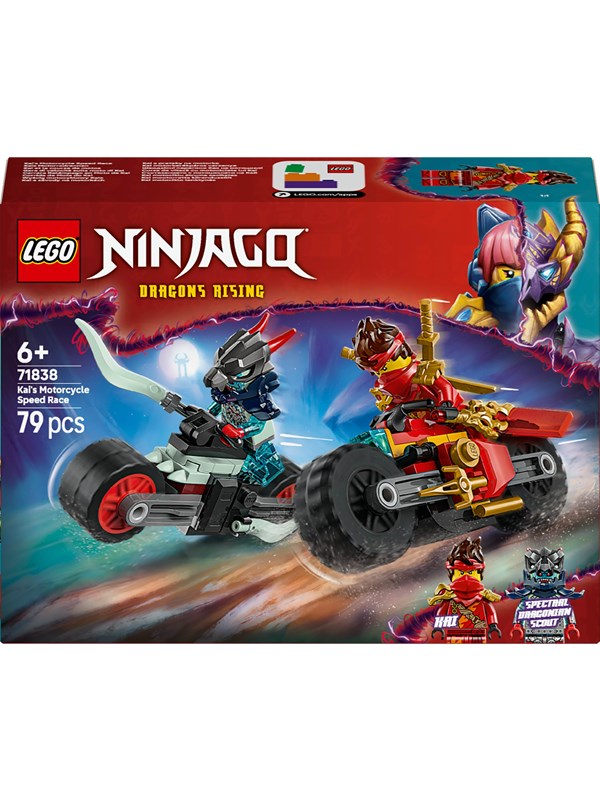 LEGO Ninjago 71838 Kais fartsfylte motorsykkeljakt