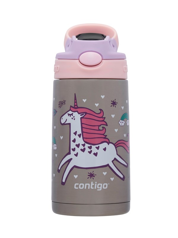 Contigo Easy clean steel Strawberry unicorn 380ml