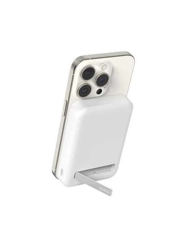 Belkin 8k Qi2 MagSafe Compatible Powerbank with kickstand