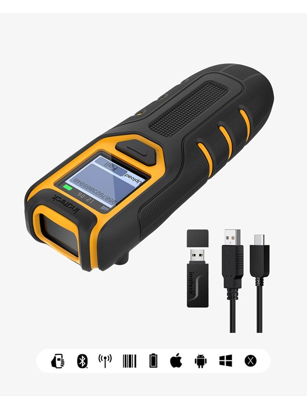 Inateck BCST-47 - 1D/2D/QR Portable Barcode Scanner