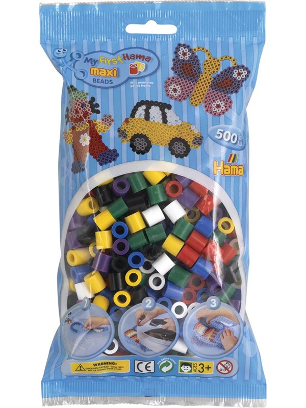 Hama Beads mix-basic Maxi 500 pcs