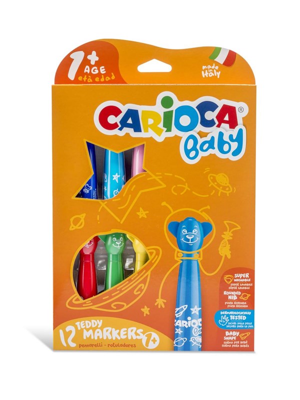 Carioca BABY Marker 12 pcs. 1+