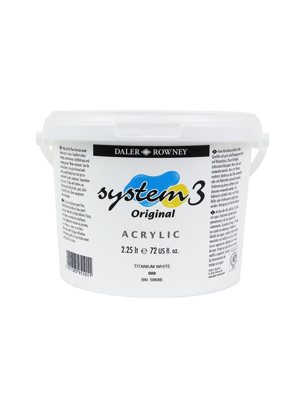 Daler-Rowney System3 2.25L Titanium White