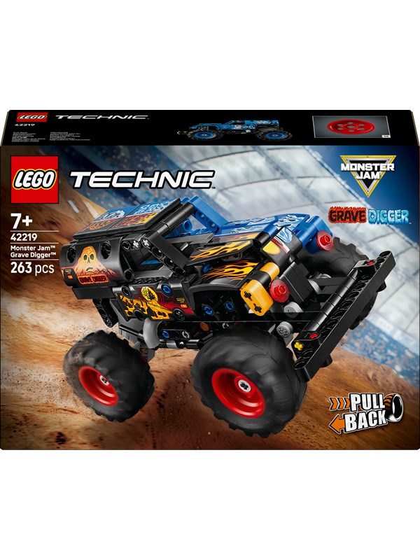 LEGO Technic 42219 Monster Jam™ Grave Digger™ «Ild og is»