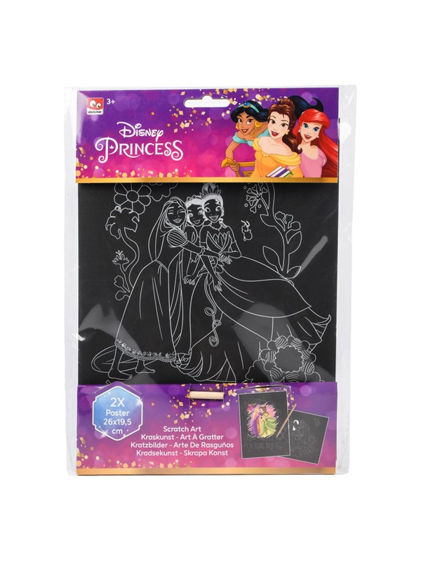 Canenco Disney Princess Scratch Art 2pcs.