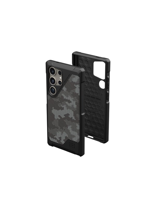 UAG Metropolis LT with Magnet micro hex camo graphite - Samsung Galaxy S24 Ultra