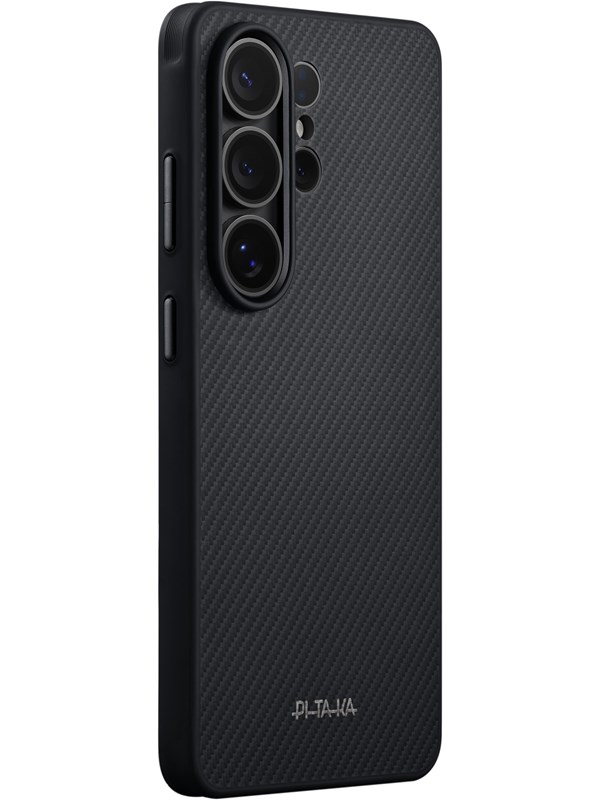 PITAKA Cairn Case - Aaron button - Black/Grey - Samsung Galaxy S26 Ultra