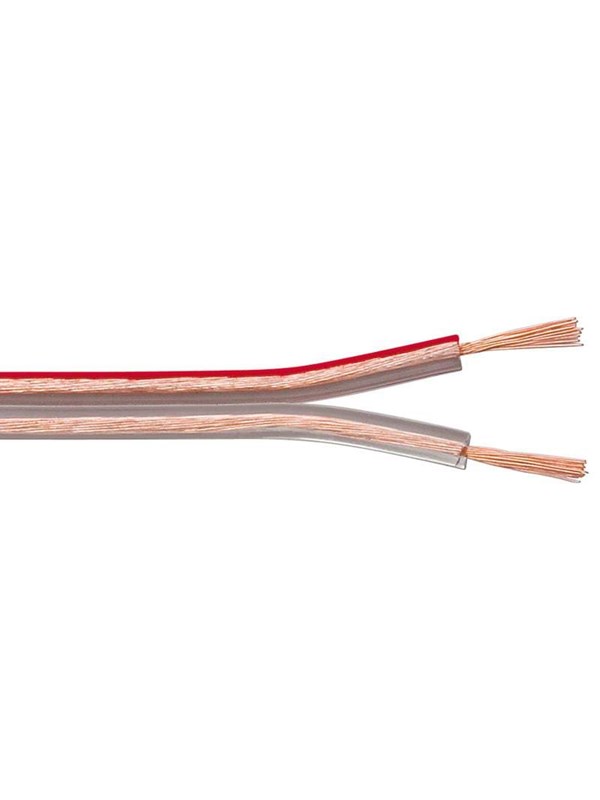 Pro Speaker Cable 0.5mm Clear - 10m