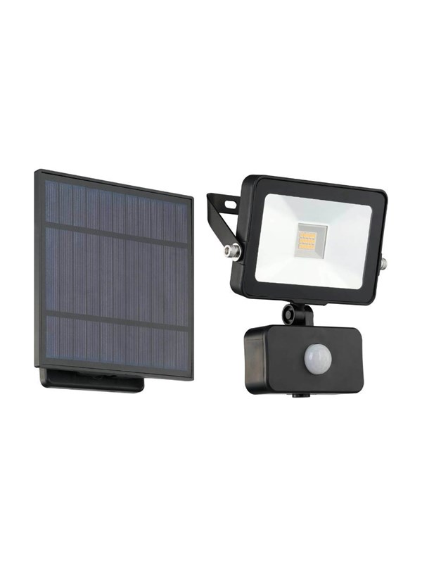 EGLO VILLAGRAPPA solar lamp with sensor black