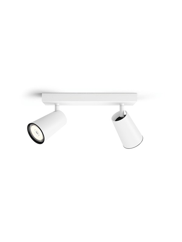 Philips PAISLEY bar/tube white 2xNW