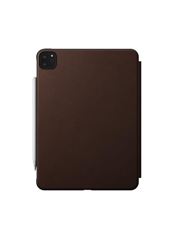 Nomad - Modern Leather Folio - iPad Pro 11 (3rd Gen) | Rustic Brown |  Leat