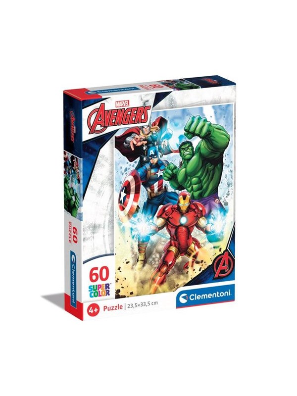 Clementoni Marvel Avengers Super Colour Jigsaw Puzzle (60)