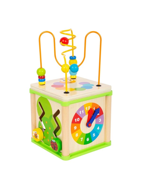 Small Foot - Wooden Activity Motor Skills Spiral 5in1