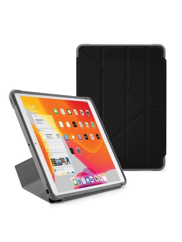 Pipetto iPad 10.2"- 2019/2020 Origami Shield - Black