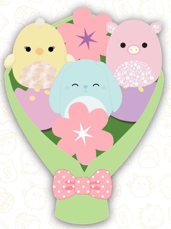Squishmallows Micromallows Spring Bouquet