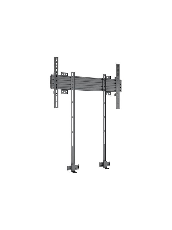 Multibrackets M Pro mounting kit - fixed single side - for flat panel / sound bar - black - Max 70 kg - recommended for 86"