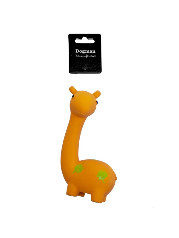Dogman Dog Toy Lama Orange 15cm