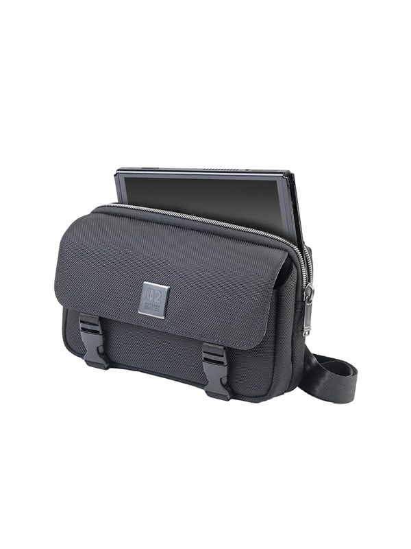 BigBen Interactive Official Horizontal Bag - Black (Nintendo Switch 2/Nintendo Switch) - Miscellaneous Tilbehør til spillkonsoll - Nintendo Switch