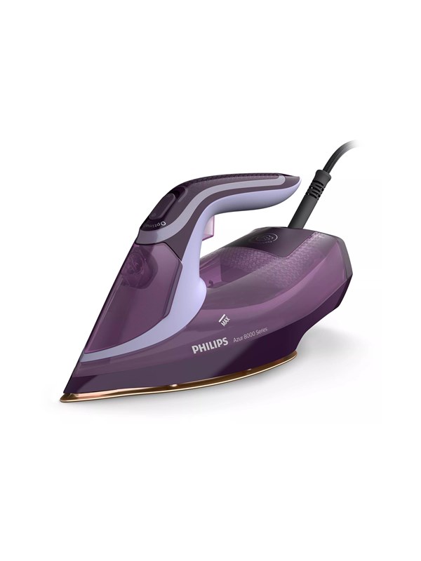 Philips Dampstrykejern Azur 8000 Series DST8021 - steam iron - sole plate: SteamGlide Elite