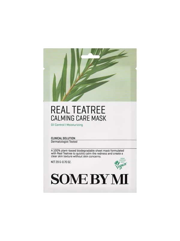 SOME BY MI - Real Teatree Calming Care Mask 1pcs