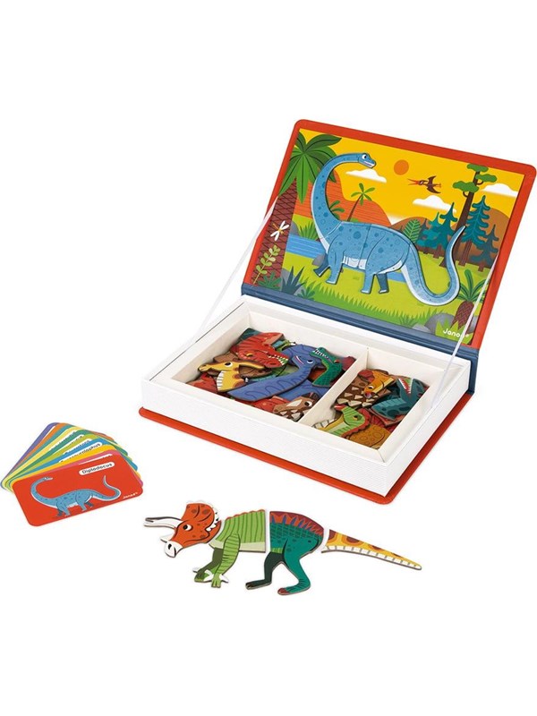 Janod Magneti'book - Dinosaurs - 40 Magnets