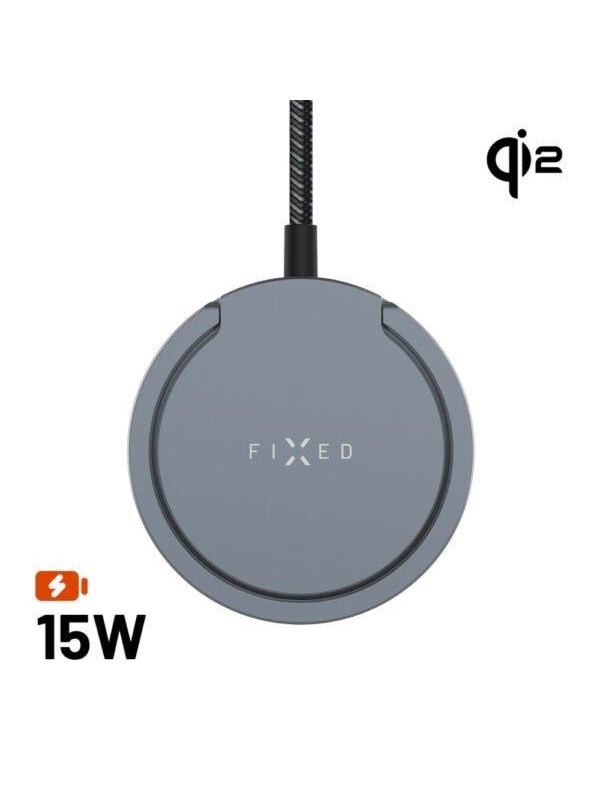 FIXED MagPad Pro Qi2 15W Wireless Charger/Stand - Black