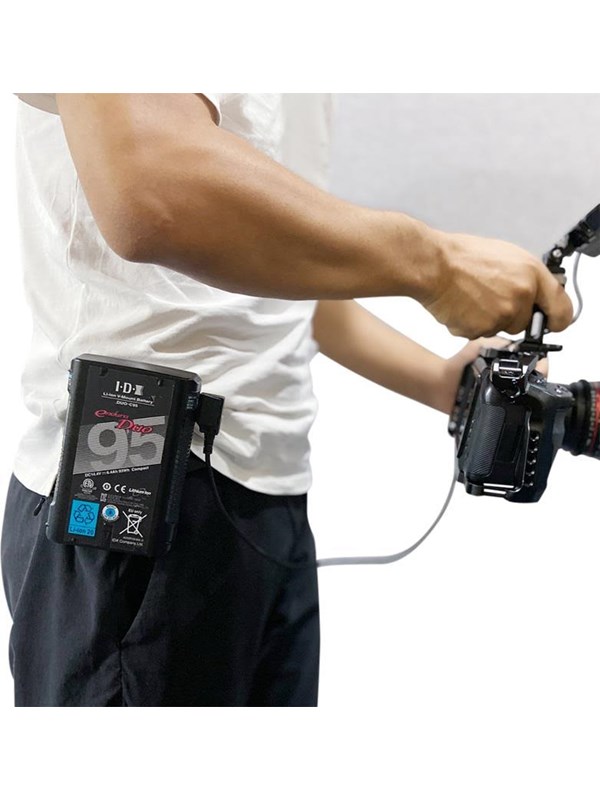 SmallRig Mini V Mount Battery Plate with Belt Clip 2990