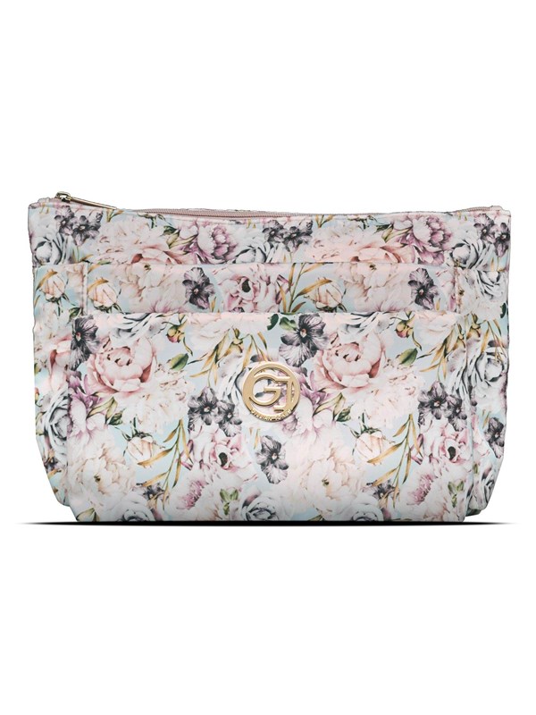 Gillian Jones 3-room cosmetic bag - Rose flowerp