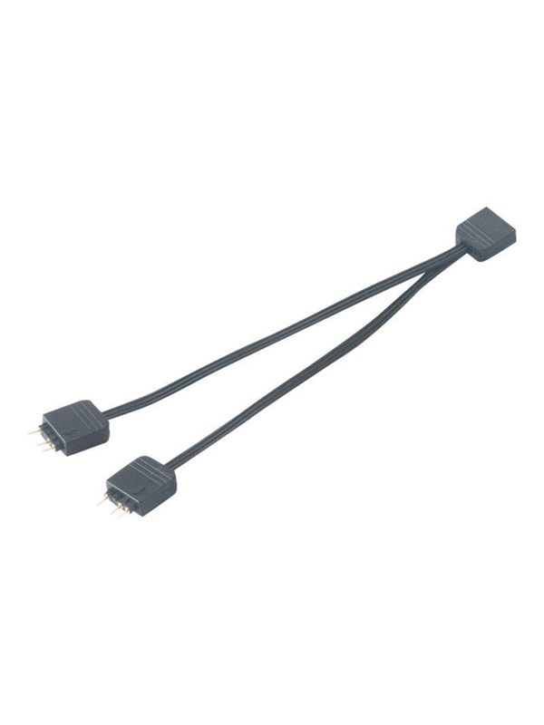 Akasa AK-CBLD08-12BK - RGB LED splitter - 12 cm