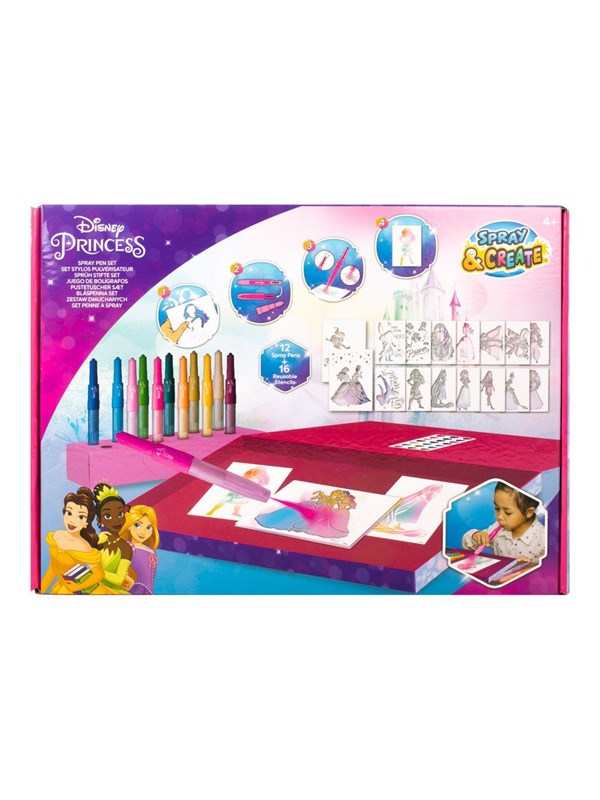 Canenco Disney Princess Blow Pens Set Deluxe