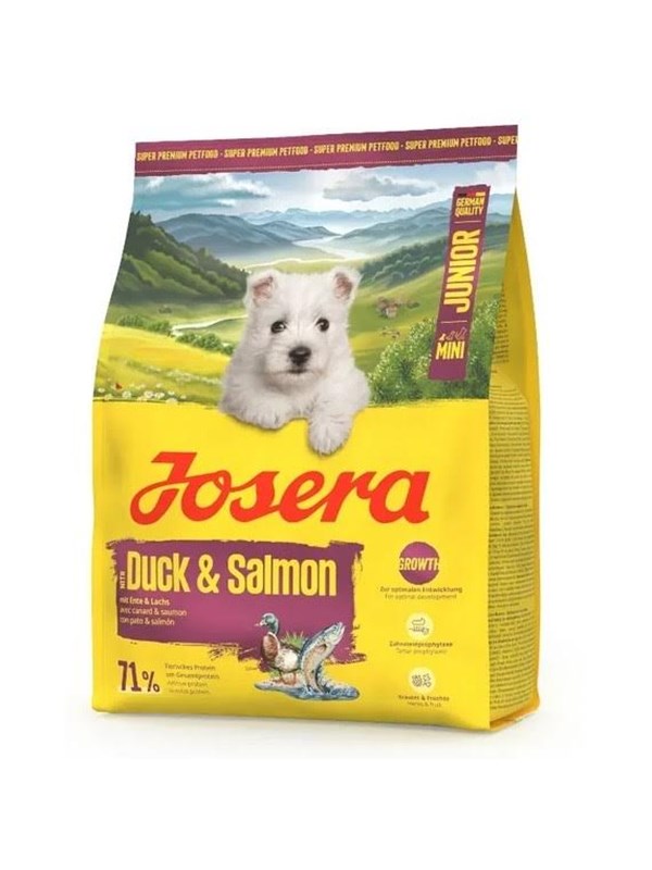 JOSERA Mini Junior Duck & Salmon - dry dog food - 3kg