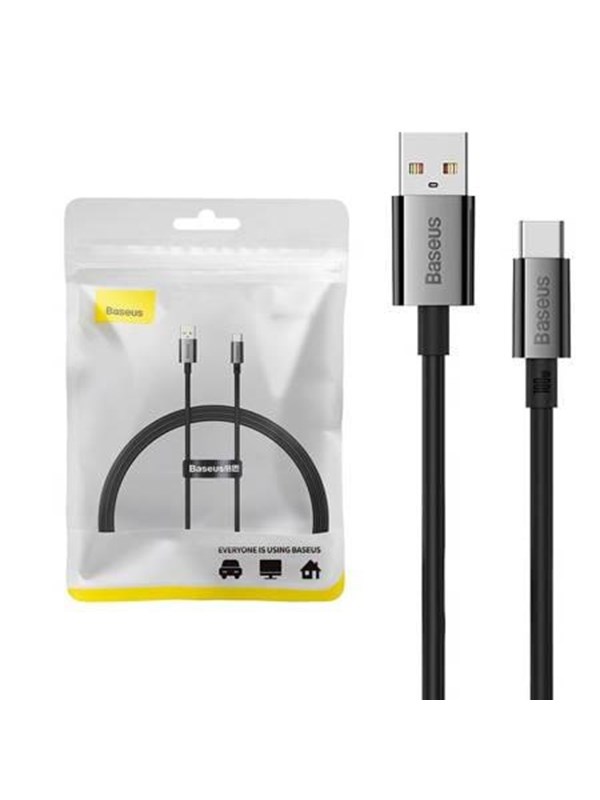 Baseus Cable USB do USB-C  Superior 100W 1m (black)