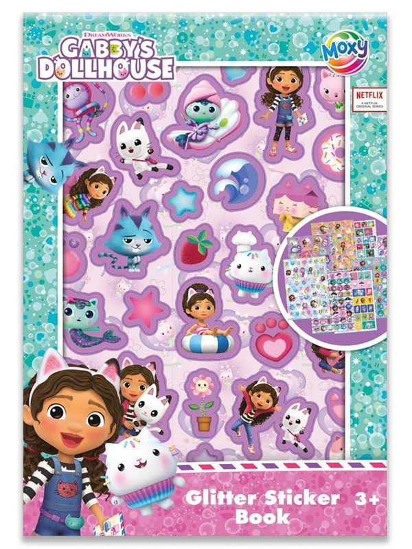 Creative Craft Group GABBY´S DOLLHOUSE Glitter StickerBookA5