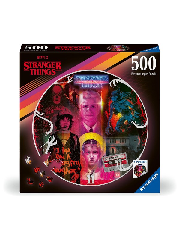Ravensburger Circle of Colours Stranger Things 500p