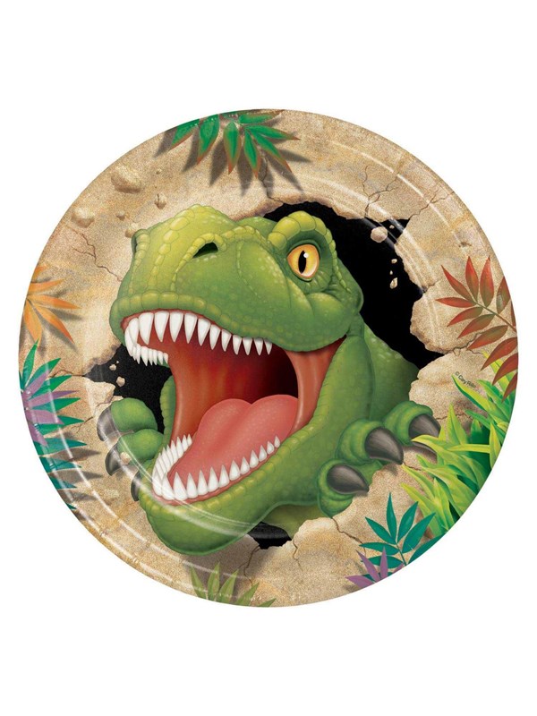 Haza Witbaard Dino Plates 8pcs.