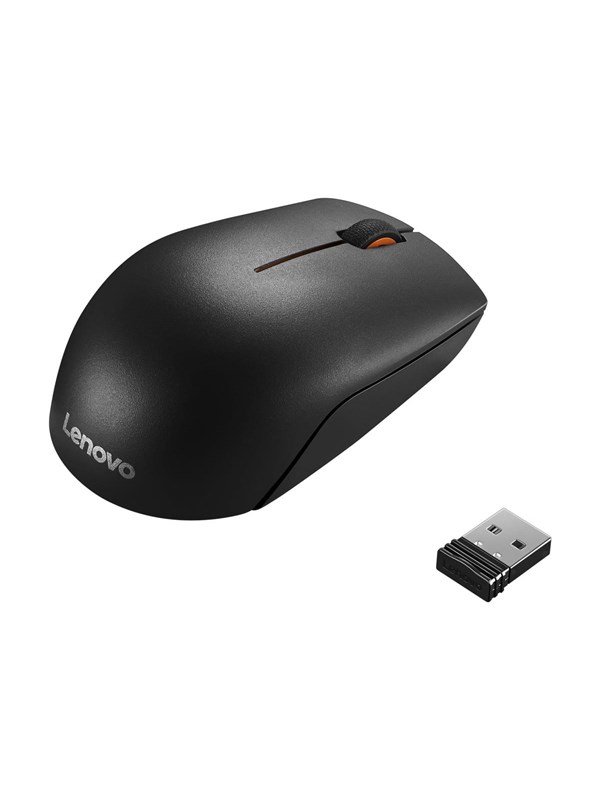 Lenovo 300 Wireless Compact - Mus - 3 knapper