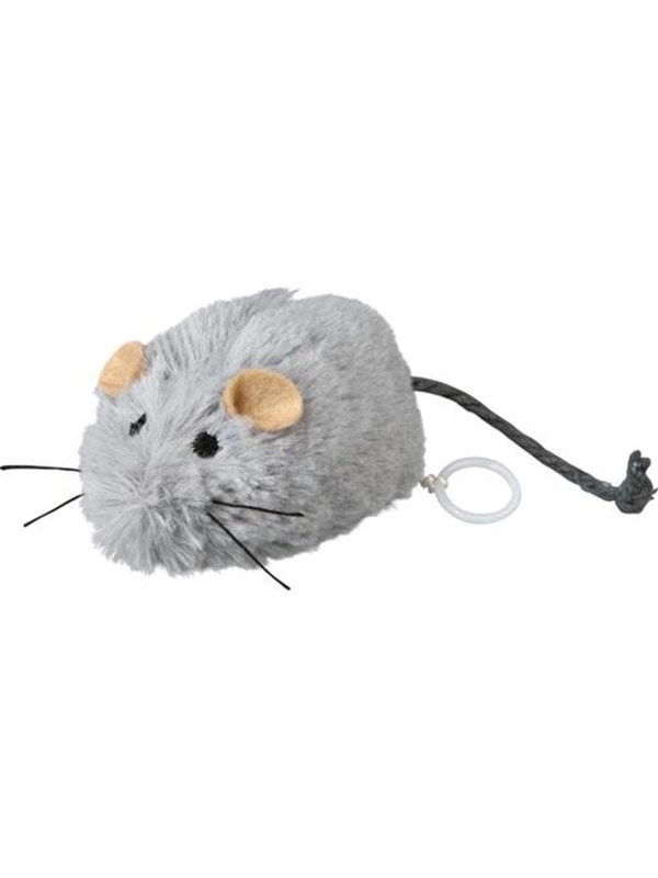 Trixie Wind Up Wriggle Mouse 8cm
